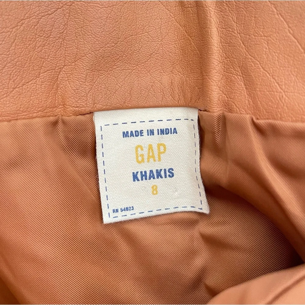 Vintage GAP Leather Skirt - Picture 8 of 9